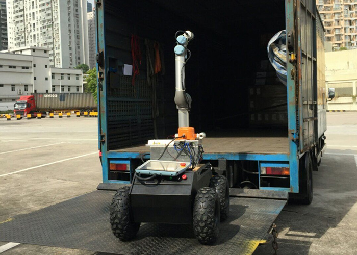 出入境檢驗(yàn)檢疫局應(yīng)對(duì)車型、集裝箱內(nèi)氣體環(huán)境的機(jī)器人檢測(cè)